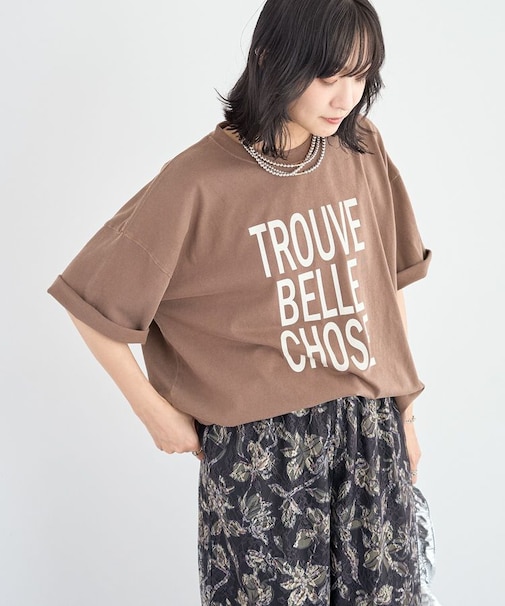 ピグメントロゴTシャツ