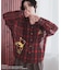 Winnie the Pooh/シアーチェックシャツ