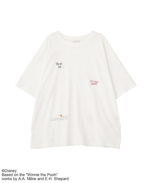 Winnie the Pooh/ランダムロゴTシャツ