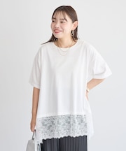 裾イレヘムレースプルオーバーⅡ