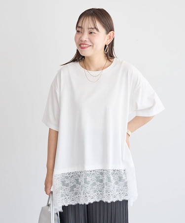 裾イレヘムレースプルオーバーⅡ