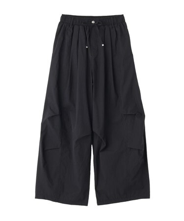 サイドタックカーブワイドパンツ