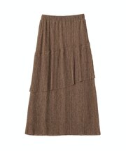 シアーカットティアードスカート