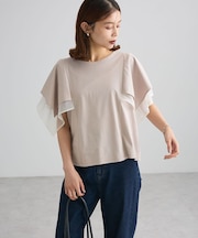 イレギュラースリーブカットプルオーバー