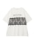 レースドッキングオーバーサイズロゴTシャツ