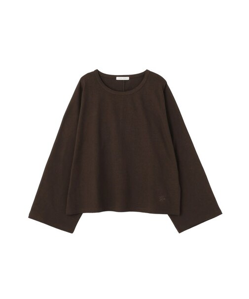 刺しゅう入りドルマンロンTEE