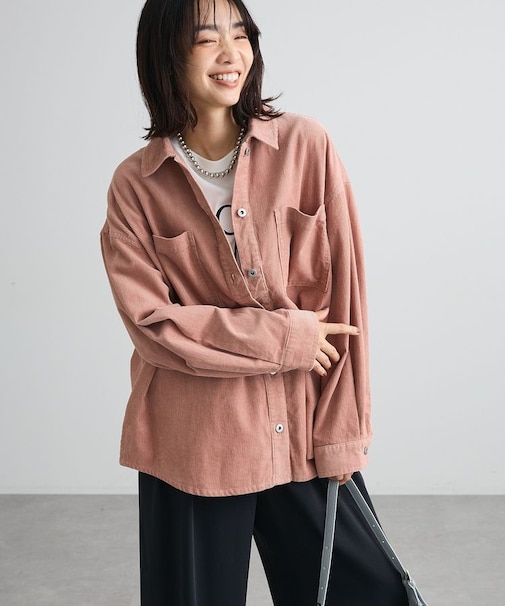 コーデュロイシャツジャケット