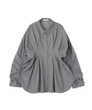 【WEB限定】ドロストシャーリングウエストタックシャツⅢ