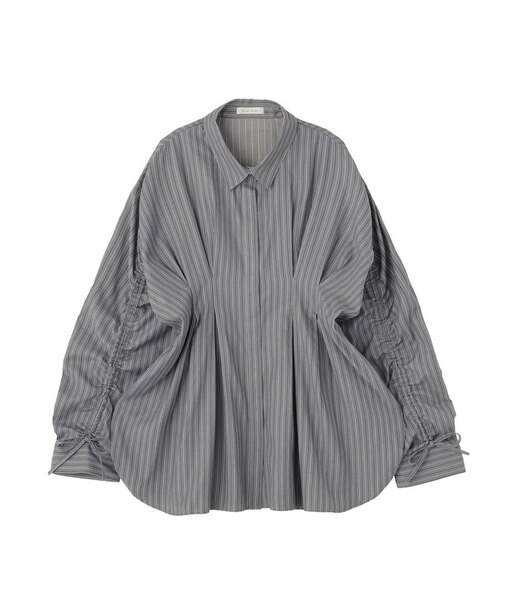 【WEB限定】ドロストシャーリングウエストタックシャツⅢ