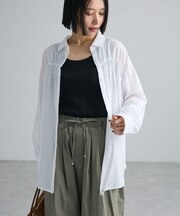 2wayシャーリングシャツ