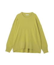 【WEB限定カラーあり】ここちクルーネックニットプルオーバー
