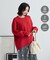 【WEB限定カラーあり】ここちクルーネックニットプルオーバー