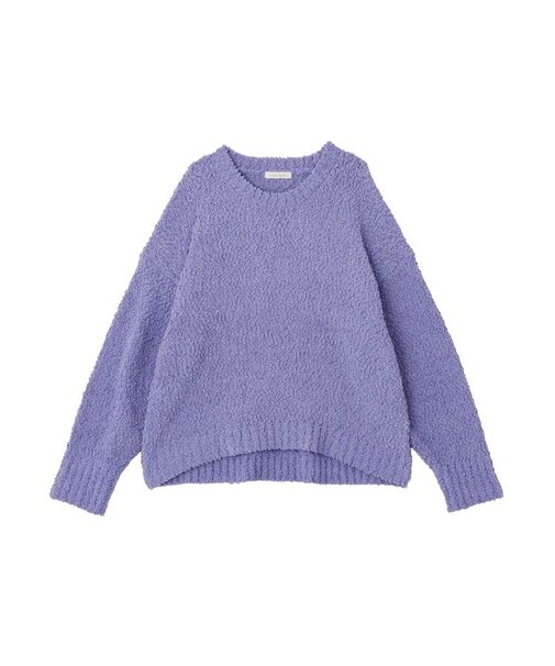 【WEB限定カラーあり】表面モールニットプルオーバー