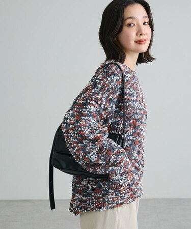 【WEB限定カラーあり】表面モールニットプルオーバー
