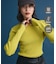 【WEB限定カラーあり】ここちリブ配色ニットプルオーバー