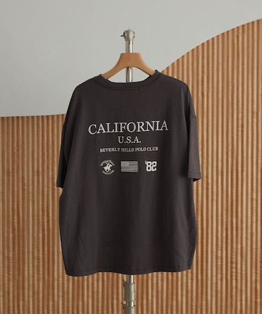 BEVERLY HILLS POLO CLUB 別注バックプリントTシャツ