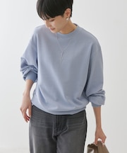 ラメ裏毛プルオーバー