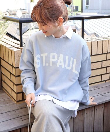 ST.PAULロゴスウェット