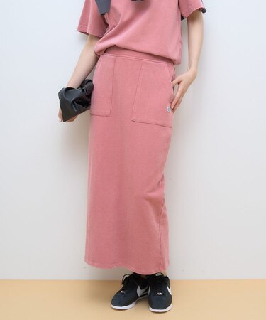 DISCUS 加工裏毛ナロースカート