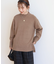 サイドスリットニットプルオーバー