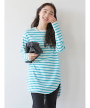【WEB限定】カラフルラウンドカットプルオーバー