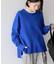 バイパチサイドスリットニットプルオーバー