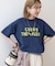 デザインカレッジロゴプリントTシャツ