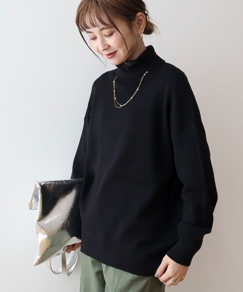 ⭐︎ ミッキー unfilオレンジ タートルネック ニット UNITED ARROWS（ユナイテッドアローズ）の「FOX/CA ハイネック