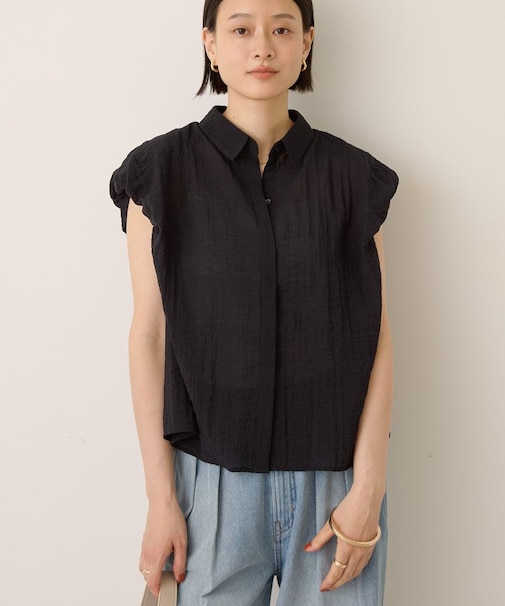 バルーンスリーブブラウス