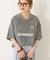 ピグメントレーシングプリントTシャツ