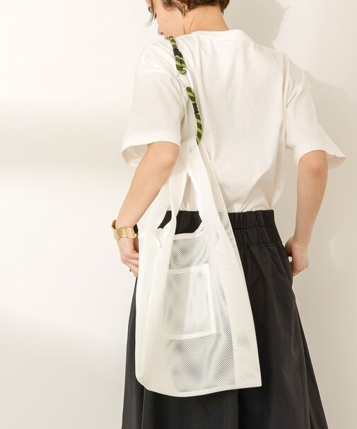 ロープ付メッシュトートバッグ