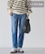 【WEB限定】テーパードデニム(-3cm)