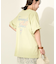 バックロゴプリントTシャツ