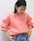 タックスリーブポンチプルオーバー