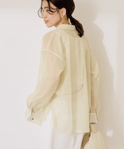 メッシュ長袖シャツ【WEB限定カラー有り】