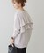 【WEB限定】バックフリルポンチプルオーバー