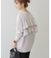 【WEB限定】バックフリルポンチプルオーバー