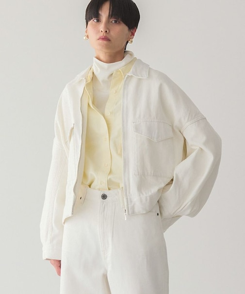 デニムショートブルゾン