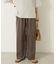 イージーケア柄パンツ