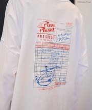 Pizza Planet オーダーメモロングTシャツ