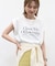 ロゴノースリーブTシャツ