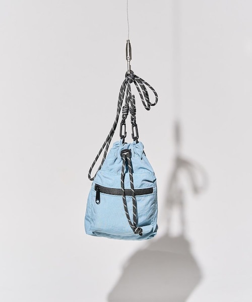 あんまり ✨ JEAN PAUL GAULTIER ショルダーバッグ 巾着 上質なカジュアル感をプラスする “大人の巾着バッグ”（Web eclat）