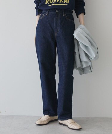 ルーズストレートデニム【WEB限定サイズ有り】