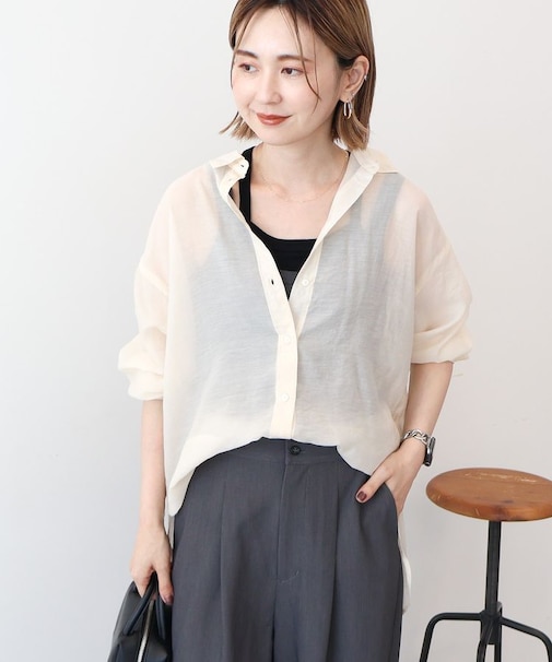 ラスターシアーシャツ