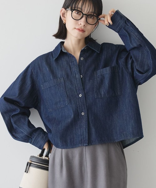 ショートデニムシャツ 楽天市場】【SALE／30%OFF】(M)【公式ショップ】 カルバン