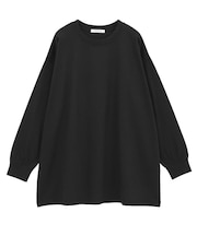 コットンロング丈プルオーバー/チュニック