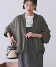ドレープギャザーブルゾン