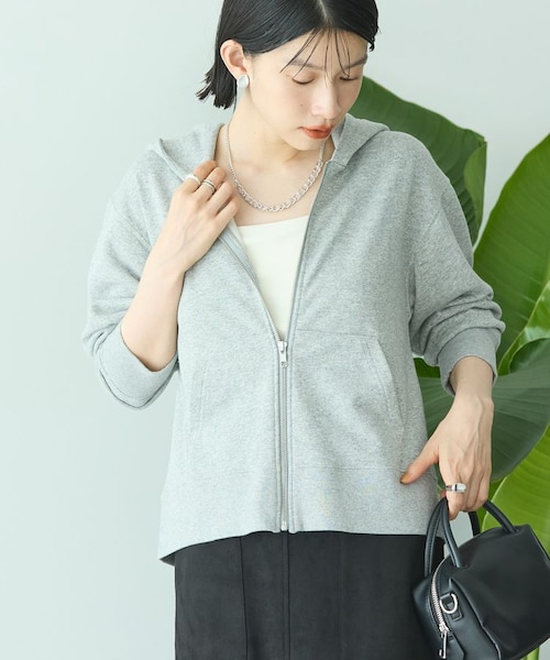 【本日限定値下入手困難美品】Papas+ W-zipブルゾンMサイズ 大きいサイズ レディース オーバサイズデニムブルゾン sada-6881