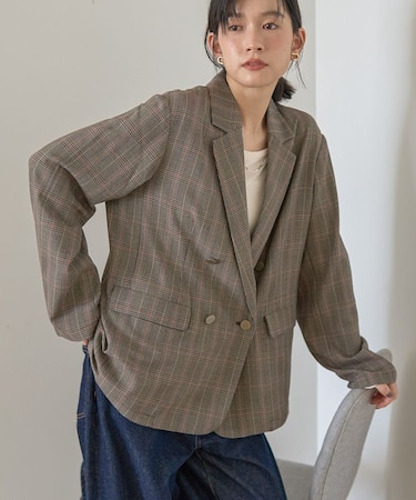 イージーケアWテーラードジャケット