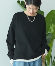 【WEB限定】サイドスリットポンチプルオーバー